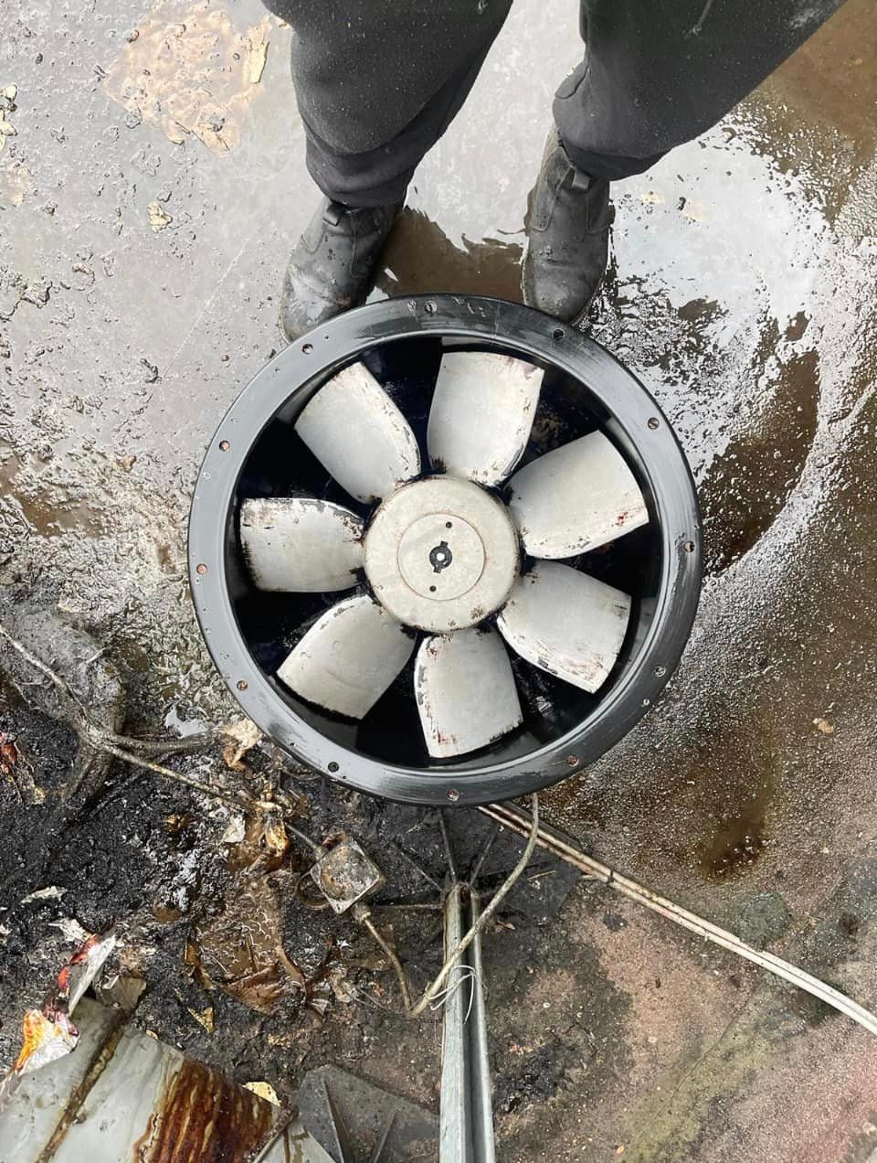 Reactive repairs to commercial extraction equipment by CS Cleaning & Ducting Specialists